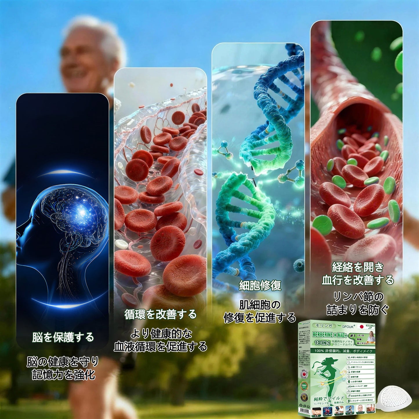 ð¯ðµå
¬åŒæèŠåº ïŒ GFOUK® & NAD+ 10-in-1 ãã匷åãã©ãŒãã¥ã© ð
